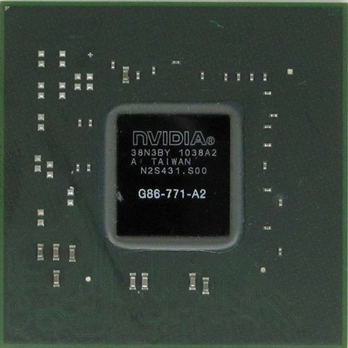 nVidia G86-771-A2 (GeForce 8600M GS) Wymiana na nowy, naprawa, lutowanie BGA